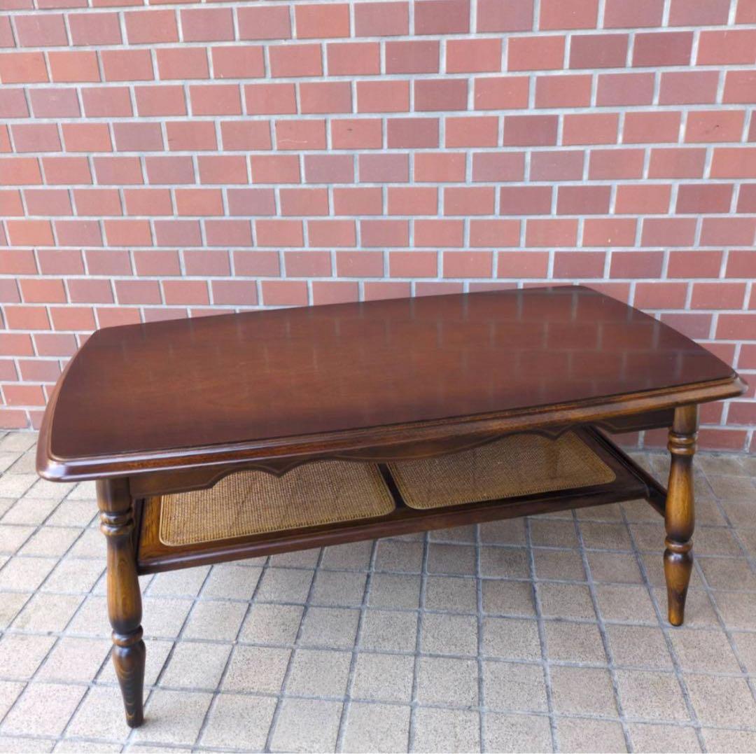 ☆☆希少　オールドカリモク　コロニアル　センターテーブル　カリモク家具