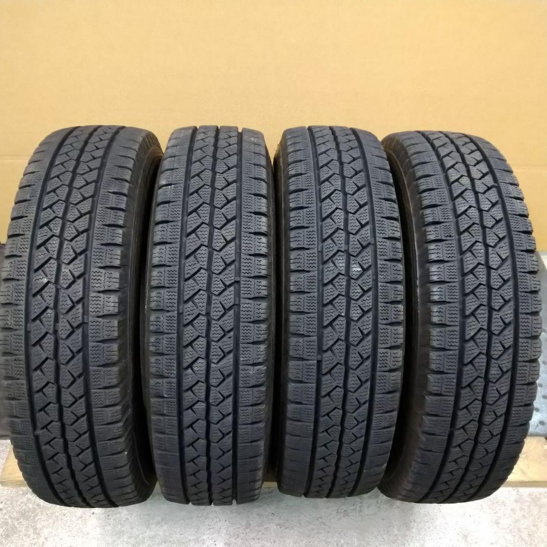 ★バリ山 195/80R15LT ブリヂストン ブリザック VL1 21年製4本