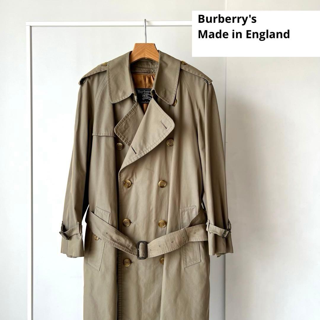【ヴィンテージ】Burberryトレンチコート ライナー付き イギリス製