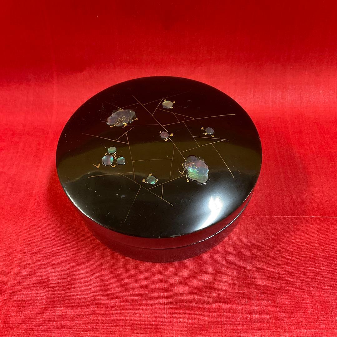 香合　螺鈿香合