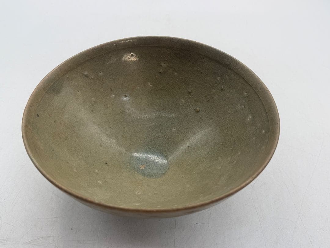 高麗青磁　蓮弁紋お碗　アンティーク　送料込み251217