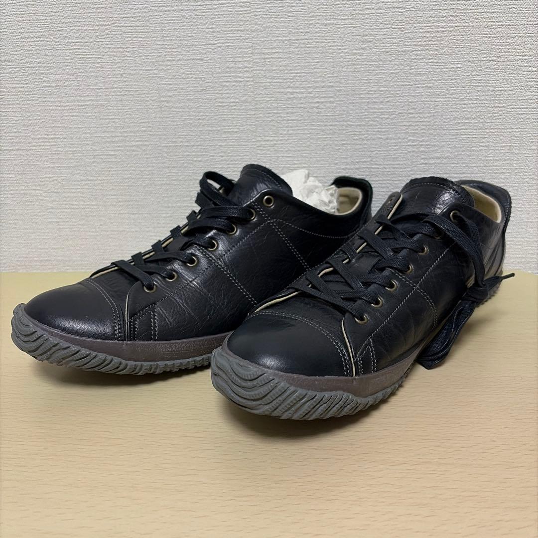 極美品 スピングルムーブ　レザースニーカー　L（26.5〜27.0cm相当）