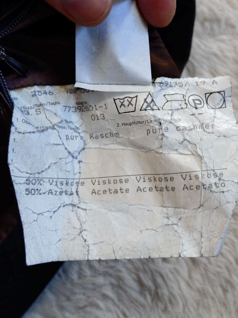 “Blicker 100% Cashmere Maxi Coat” ドイツ製