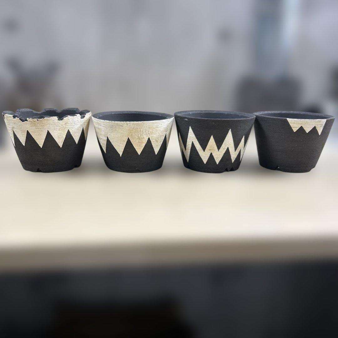 マロン樣確認手作植木鉢 Mサイズ 検（ 塊根植物 グラキリス パキプス アガベ)