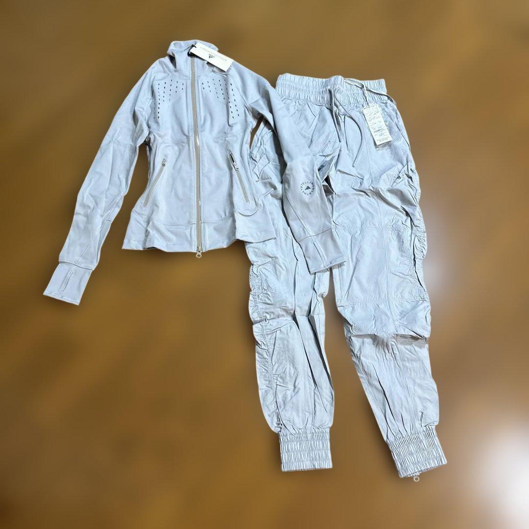 ステラマッカートニー　ライトグレー ジャージ上下セット 2XS新品