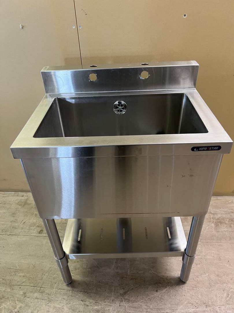 1槽シンク 600x450x800(+90) ①