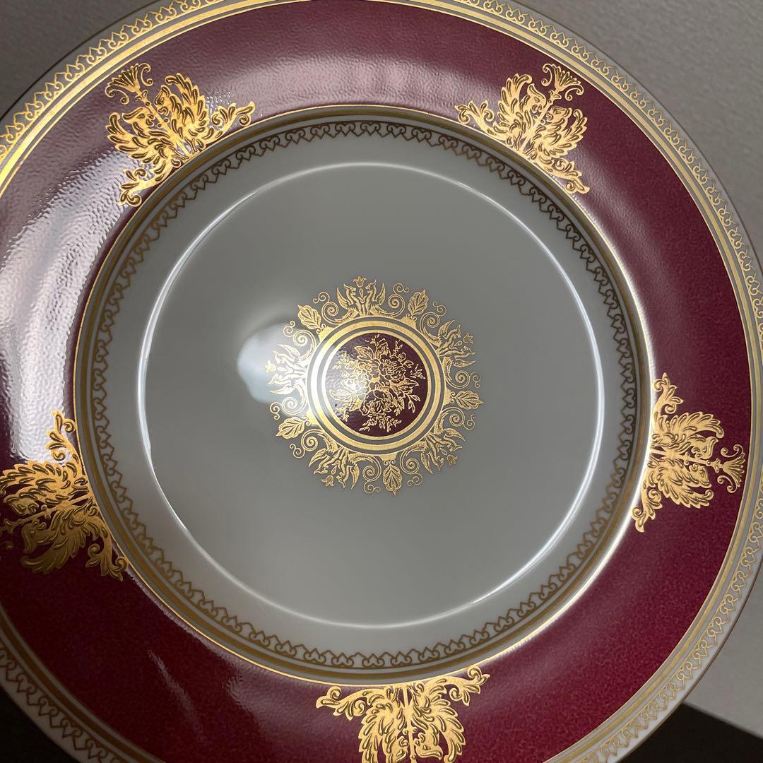 ウェッジウッド　コロンビア　パウダールビー　ディナープレート　22.5cm