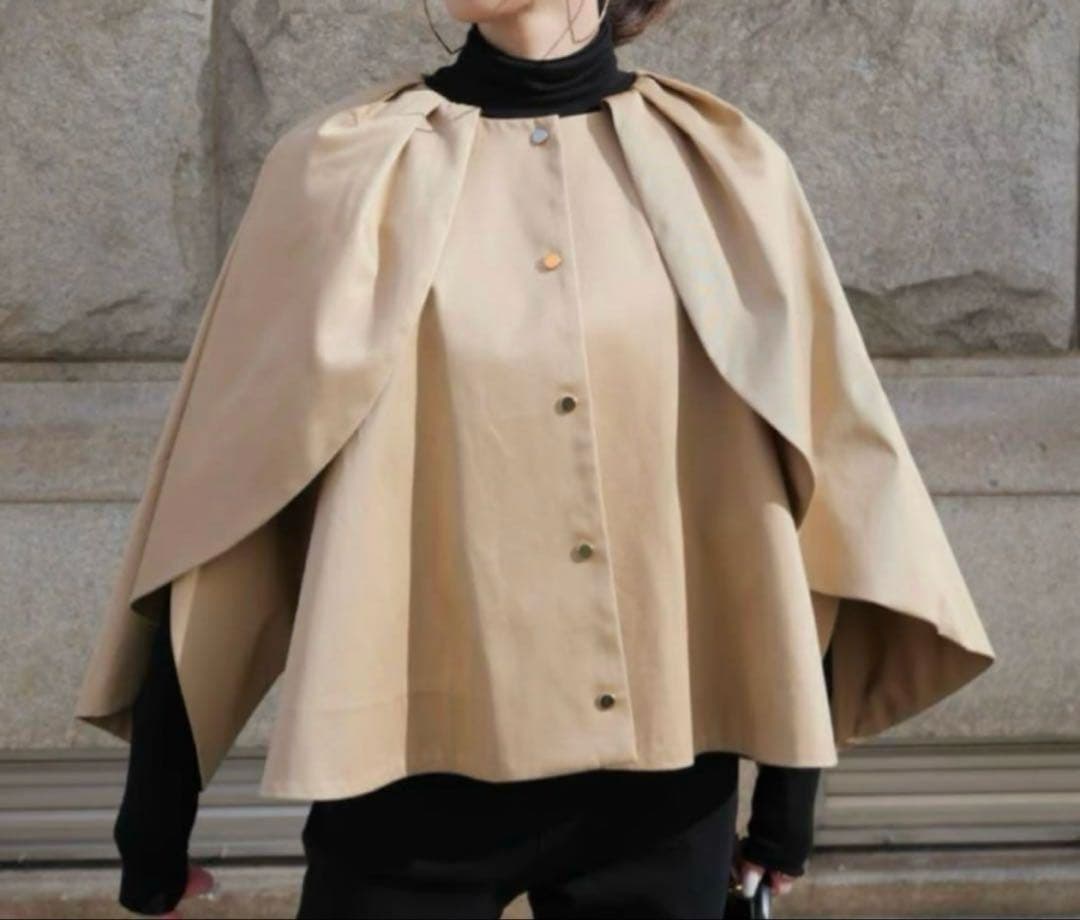 ★heve HANABIRAトレンチ ベージュ