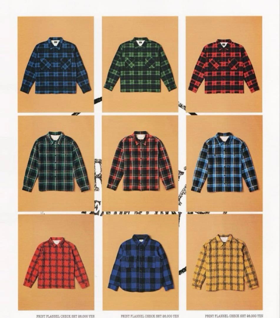 【M】定価3.7万2016AW_TENDERLOINウールシャツマスタード日本製