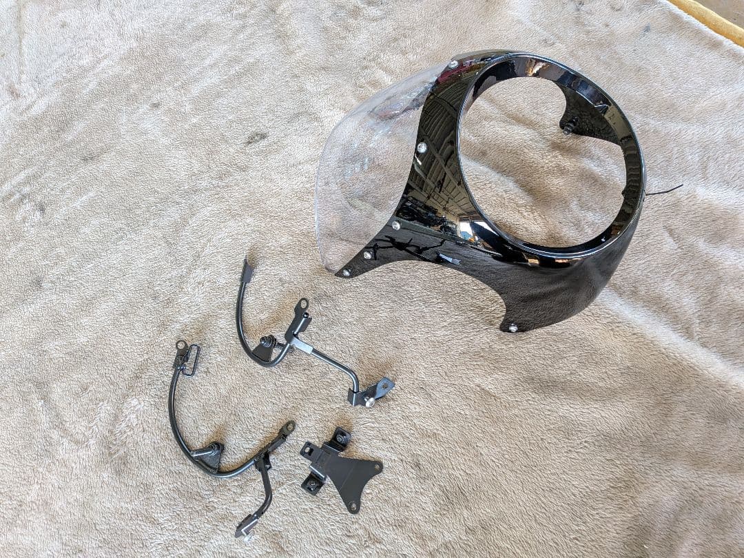 Ｗ８００カフェ　純正カウルセット　傷なし極上品　純正品なので細かな補修も心配なし