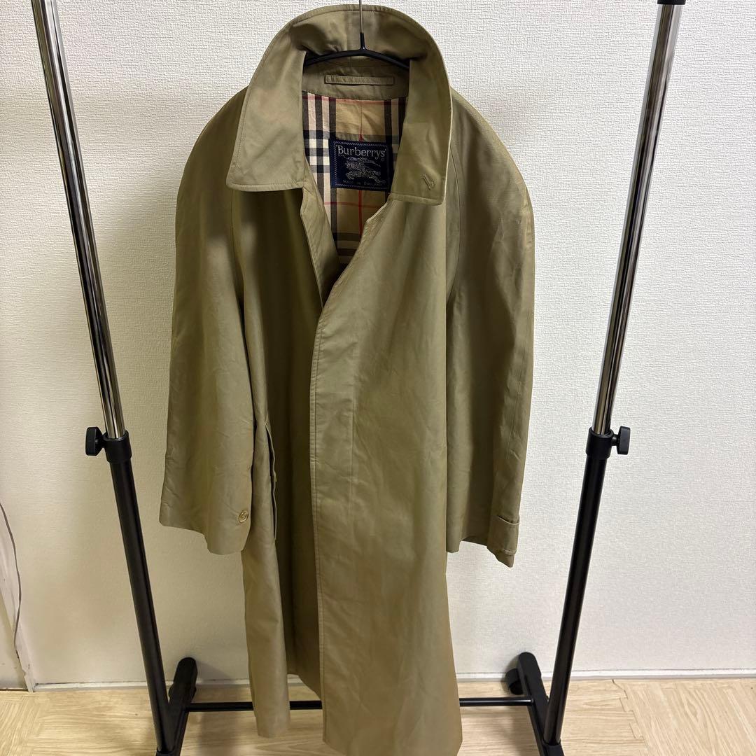 80's 英国製 BURBERRY’S 裏地ノバチェック ステンカラーコート