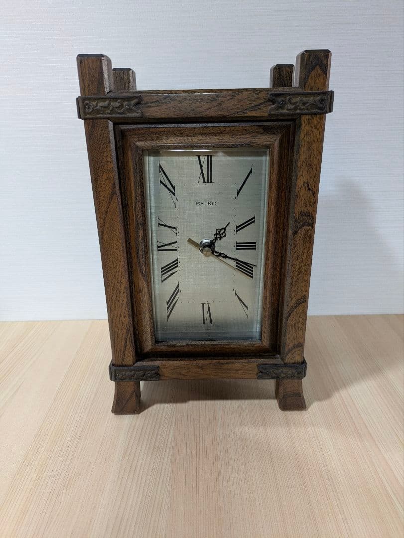 SEIKO 木製置時計 クラシック　レトロ　ヴィンテージ　セイコー　精工舎