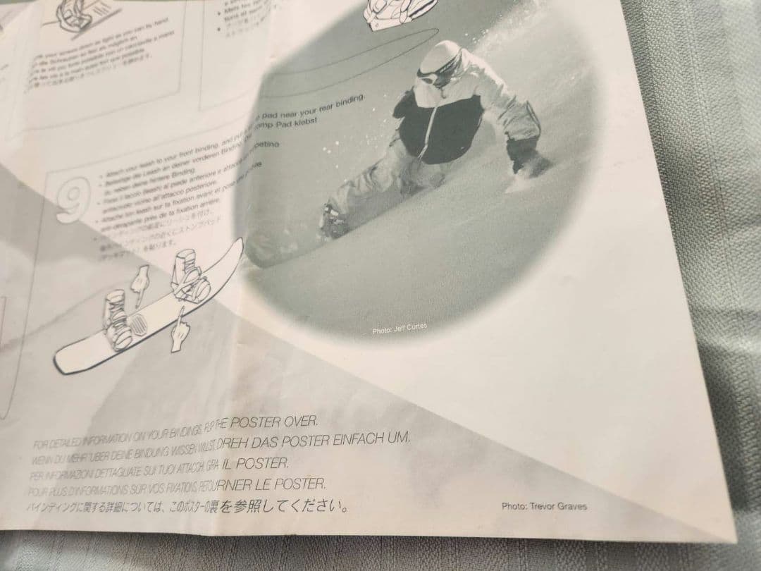 BURTON ポスター 1998年 SOFT BINDINGS