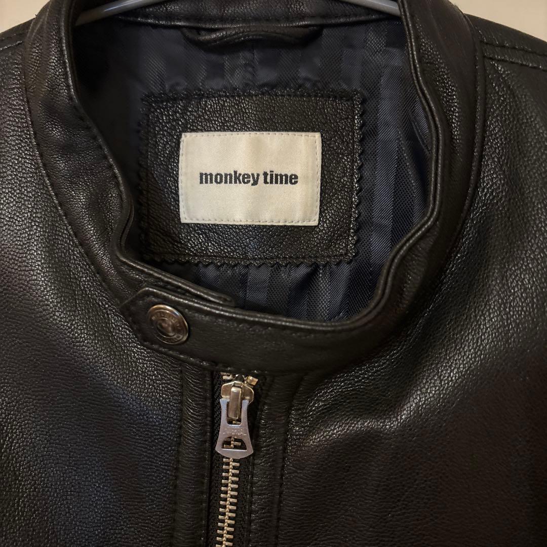 ★期間限定お値下げ★ユナイテッドアローズ やぎ革 ライダースジャケット