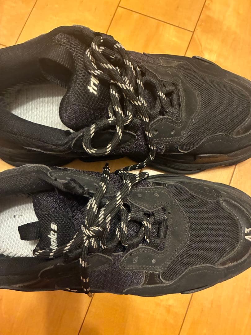 BALENCIAGA TRIPLE S トリプルS オールブラック