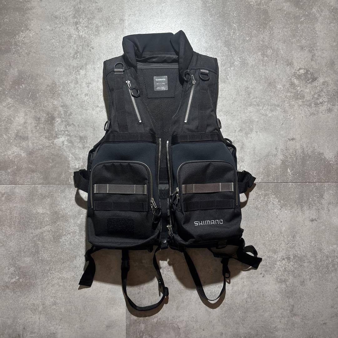 ふ*ー様 SHIMANO ロックショアタフベストVF-229X フローティングベ