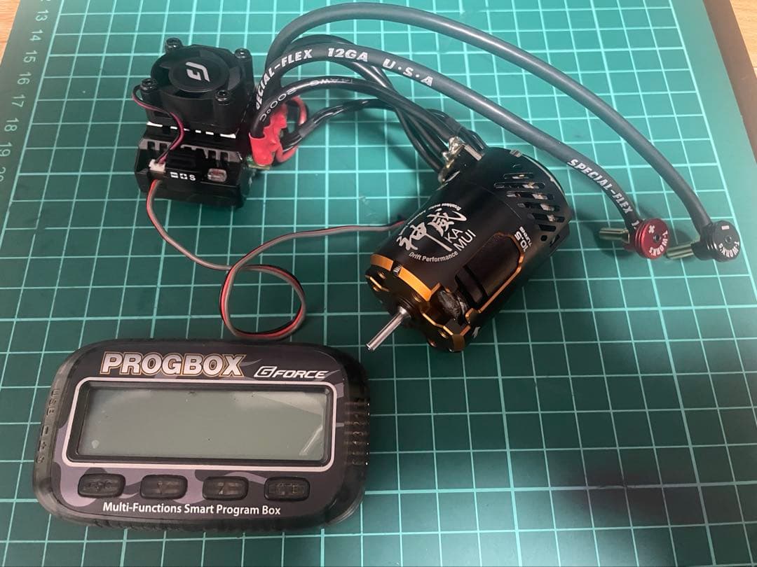 ジーフォース BLC90 ブラシレスESC＆神威10.5T ブラシレスモーター