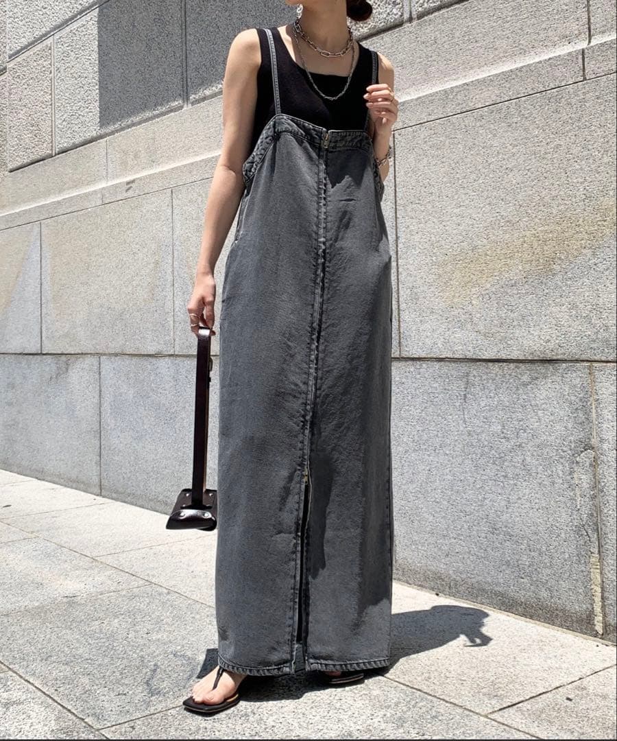 DouDou リヨセルデニムジャンスカ