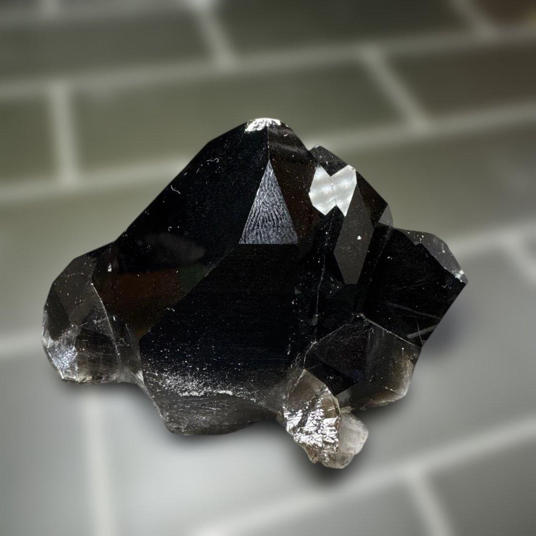 【極上品】アーカンソー産　黒水晶