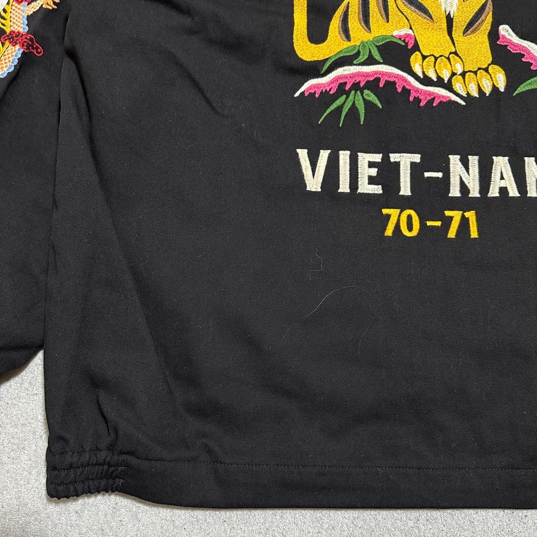 ヒ*メ様 現行新品タグ付 XL✨HOUSTON ベトジャン　スーベニア　ブラック