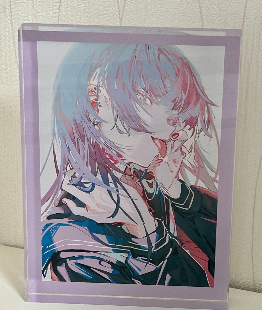 ろるあ 渇 アクリルブロックA『自己愛』