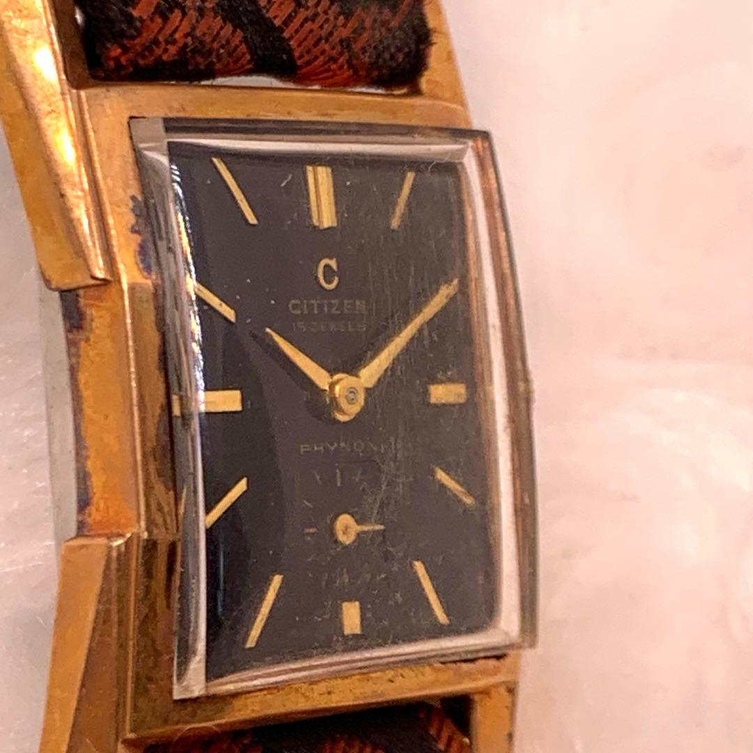 F*c様 CITIZEN PHYNOX C.G.P 15J ジャンク　手巻き　ヴ