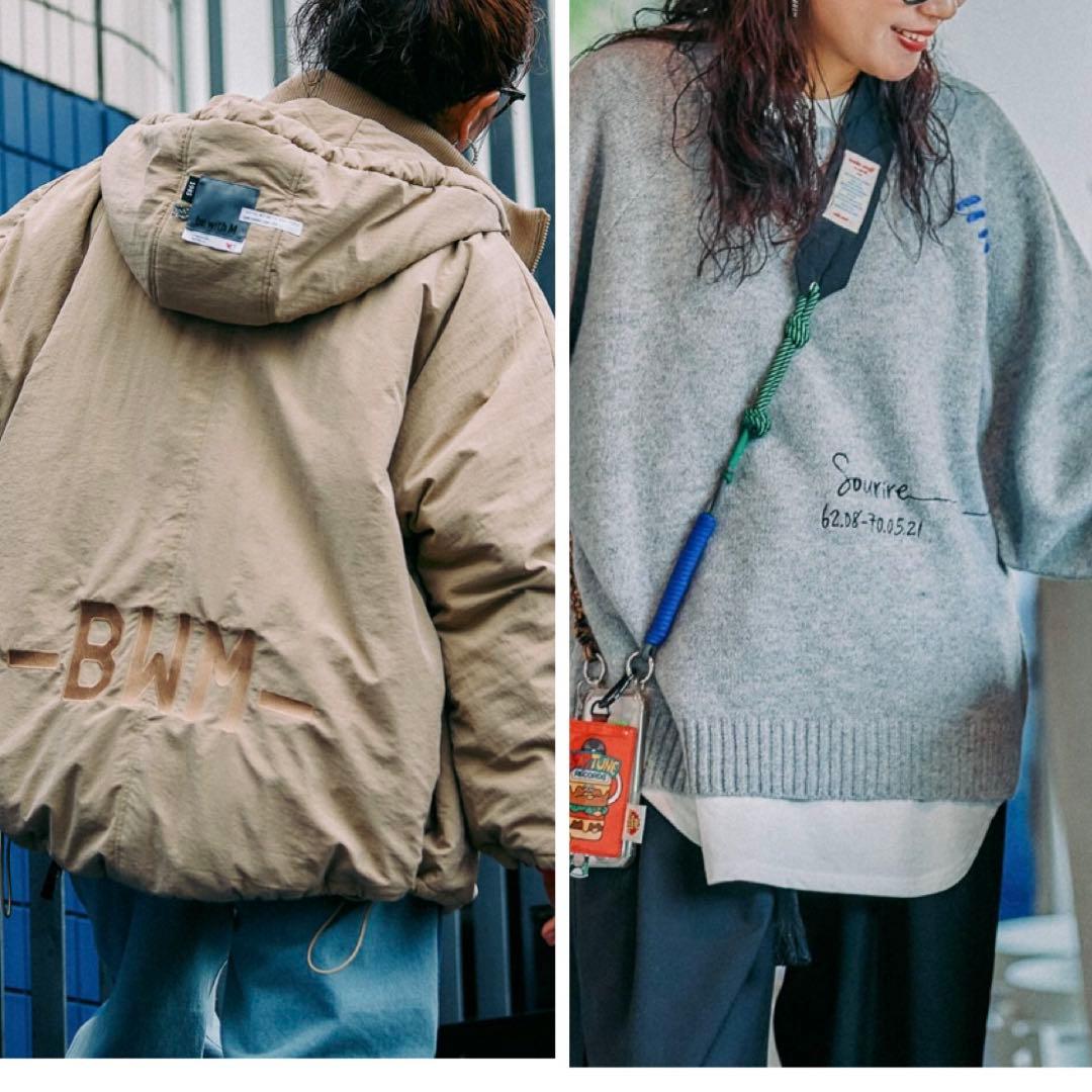 ✳︎今週末まで値下げ✳︎Misayo ミリアウター 配色ドルプルオーバー　セット