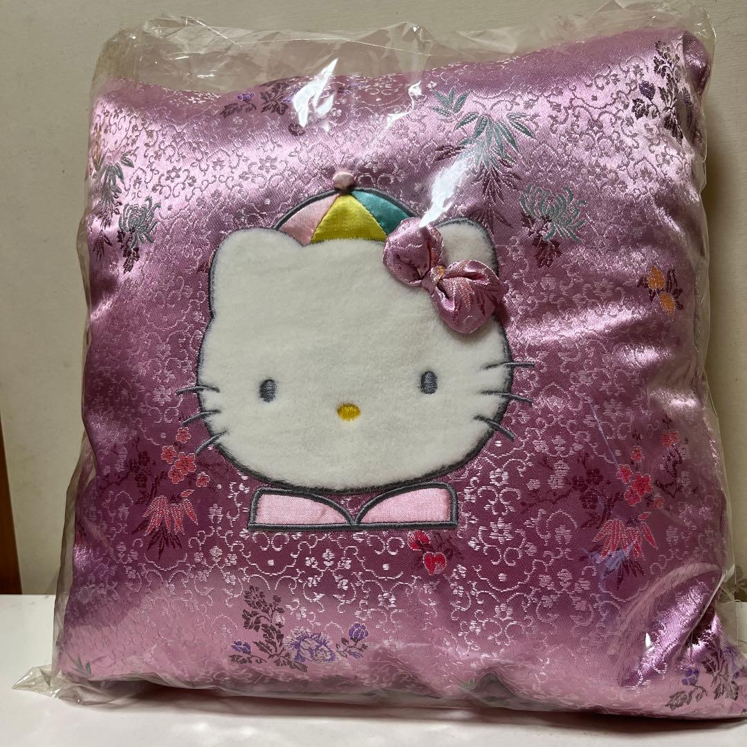ハローキティ 中華シリーズ ミニクッション 1997年製 サンリオ レア