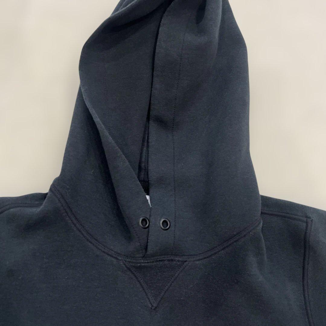 NIKE ✖️sacai ブラック フード付きパーカー　紐なし