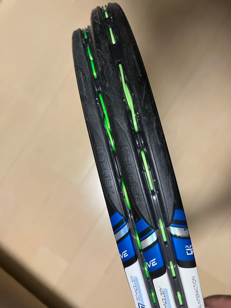 美品Babolat Pure Drive 2015 テニスラケット 2本セット