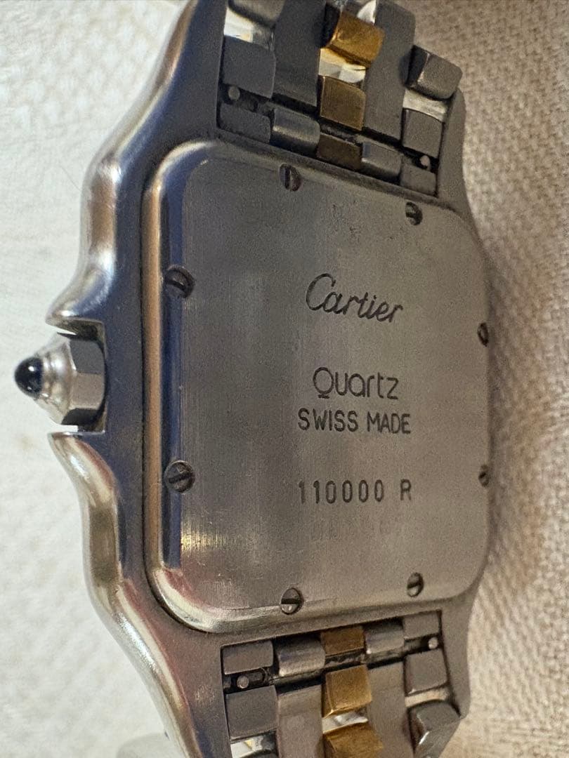【美品】Cartier カルティエ パンテールMMデイト 1ロウ クォーツ
