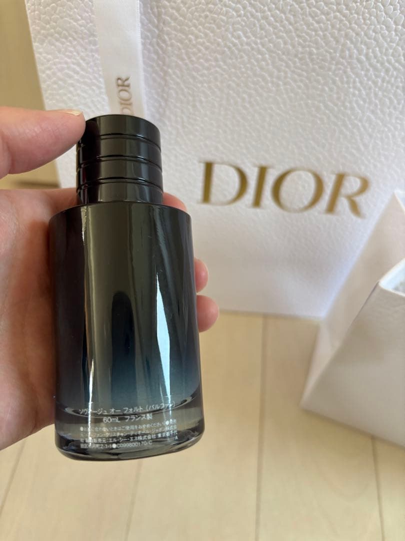 正規品　Dior Sauvage Eau Forte 2プッシュのみ使用