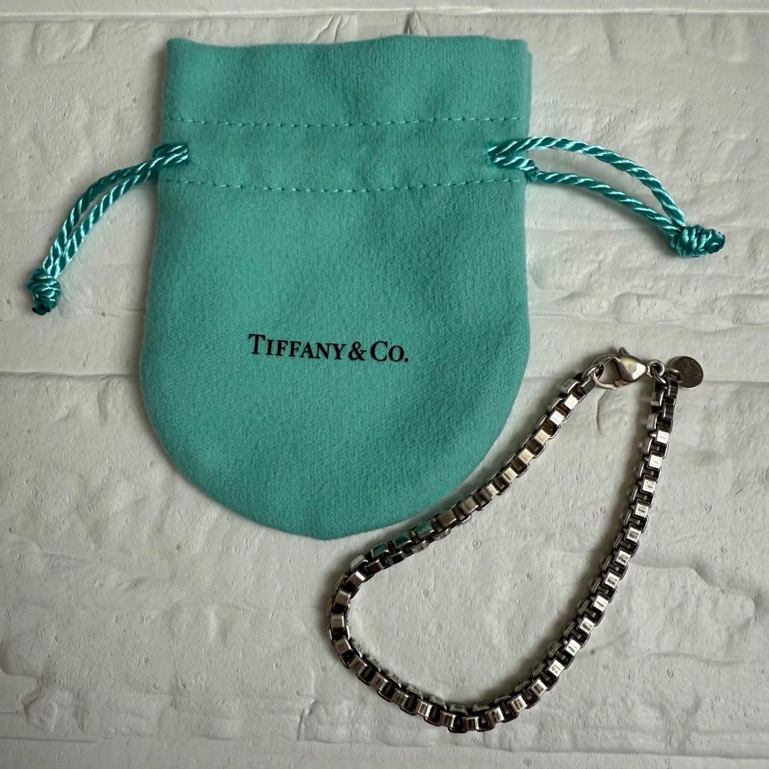 ティファニー　ベネチアン　ブレスレット　シルバー