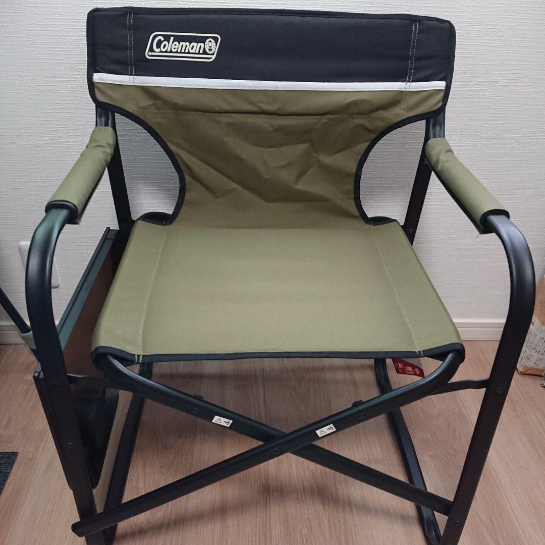 Coleman SIDE TABLE DECK CHAIR OLIVE 新品