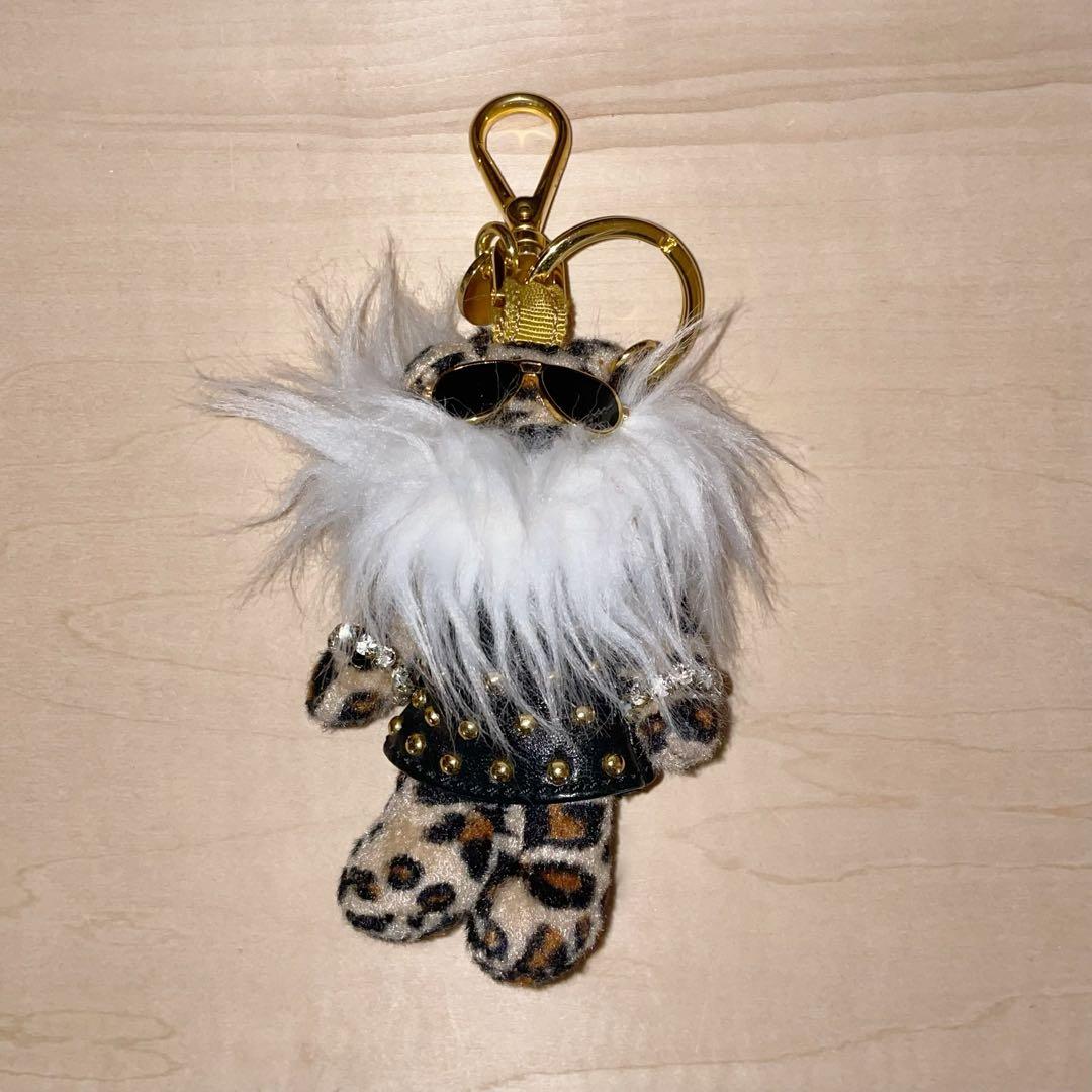 PRADA テディ バッグチャーム レオパード