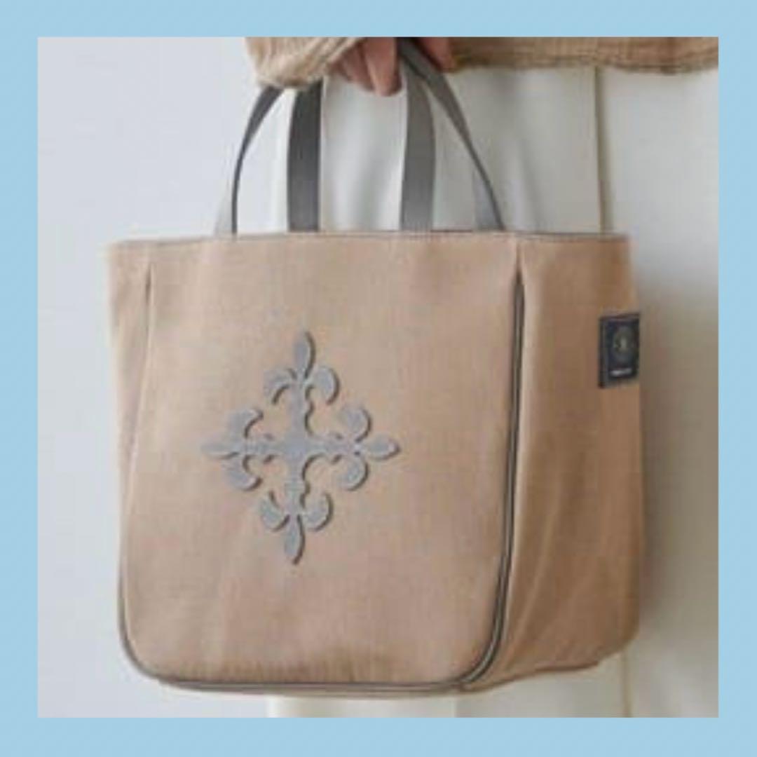 【美品】ラシット　エブリデイトートバッグ　ベージュ
