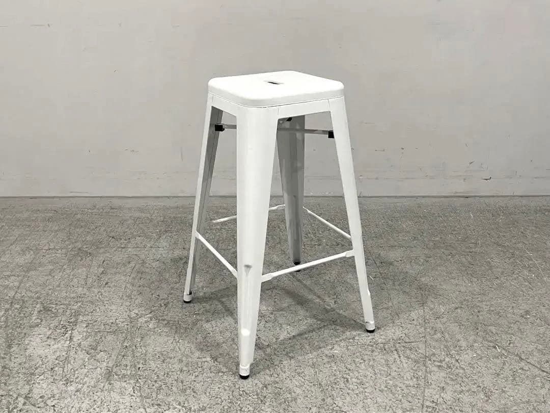 カウンタースツール　WHITE インダストリアル