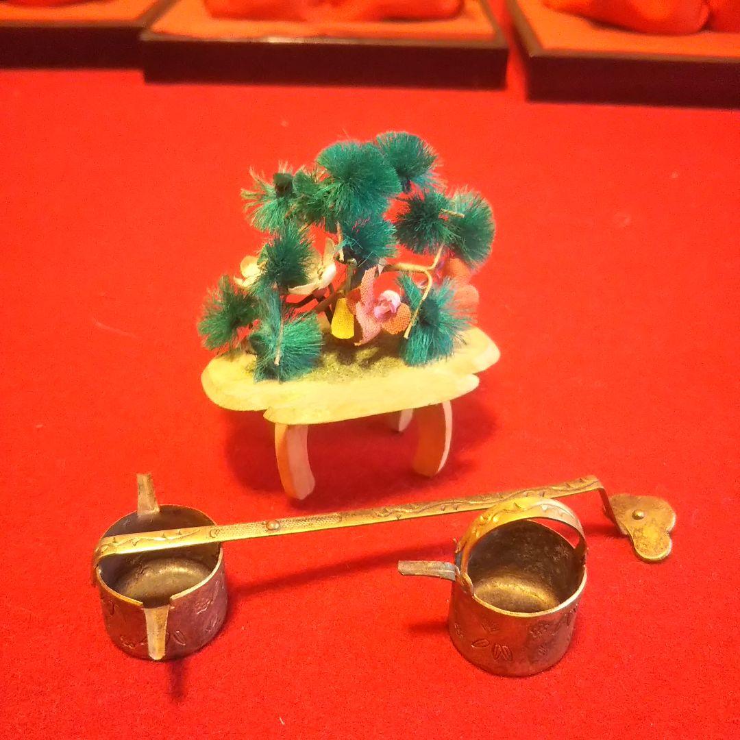 京都 田中彌 三人官女 京人形 昭和初期