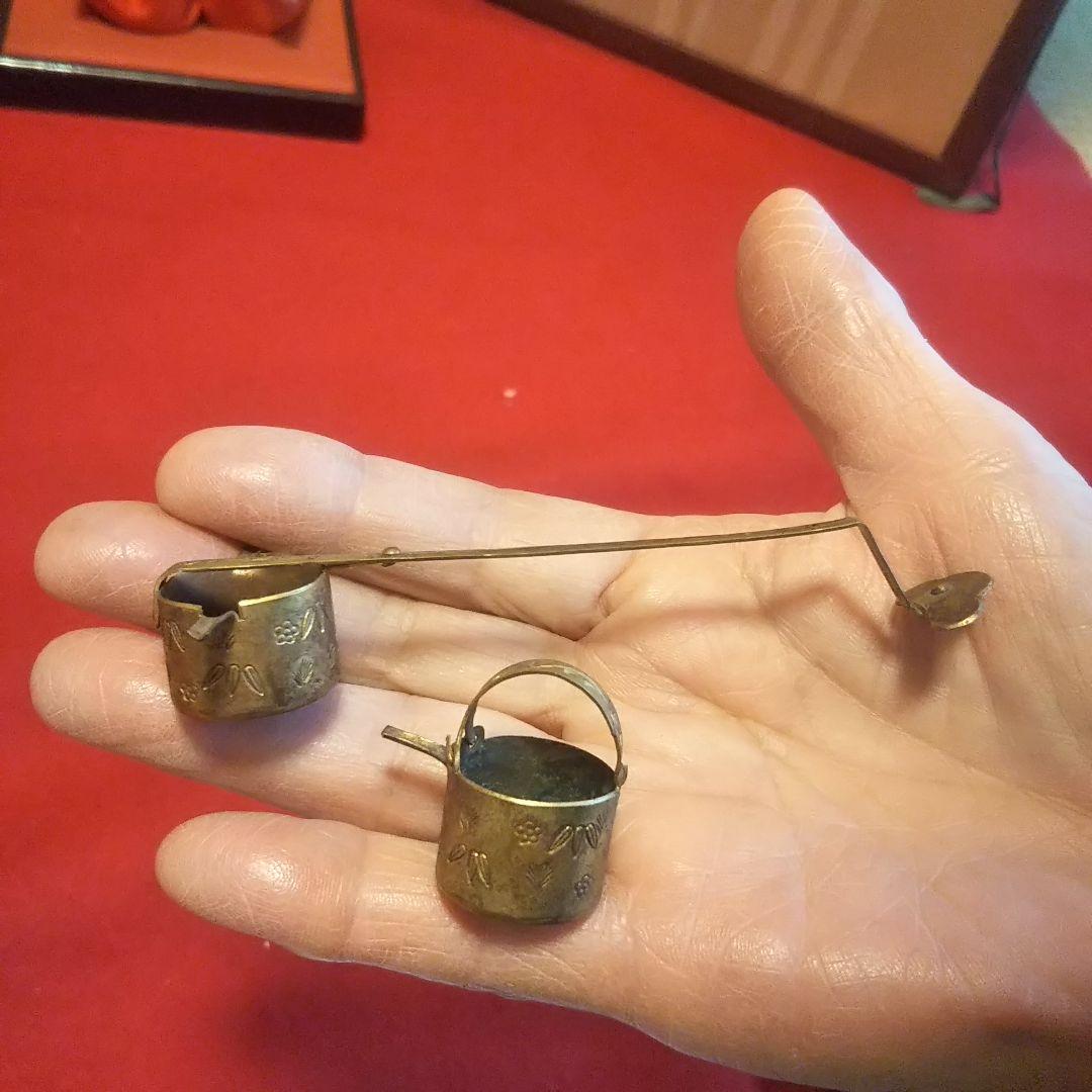 京都 田中彌 三人官女 京人形 昭和初期