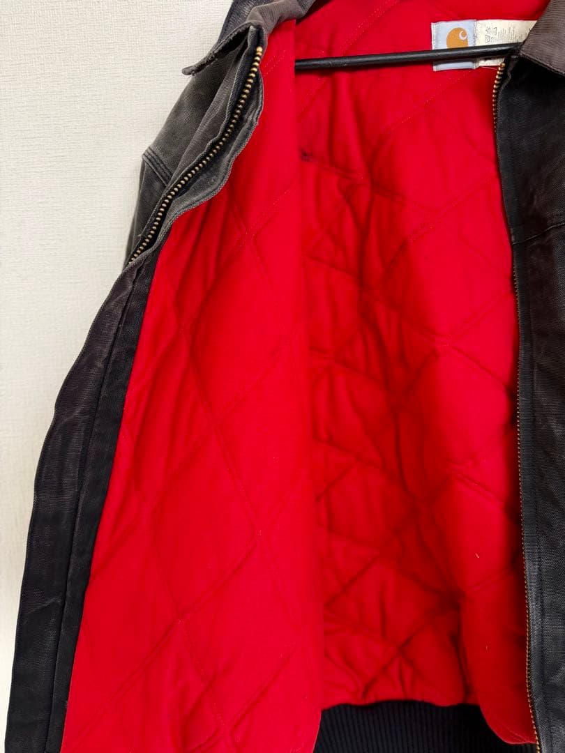 超超スペシャル 80s カーハート サンタフェジャケット ブラック XXL 黒