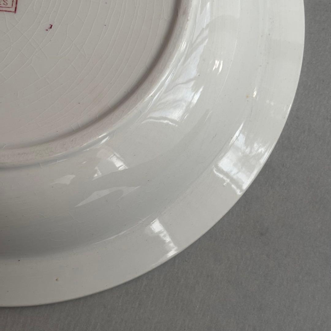 美品 フランスアンティーク サルグミンヌ fontanges サラディエ 大皿