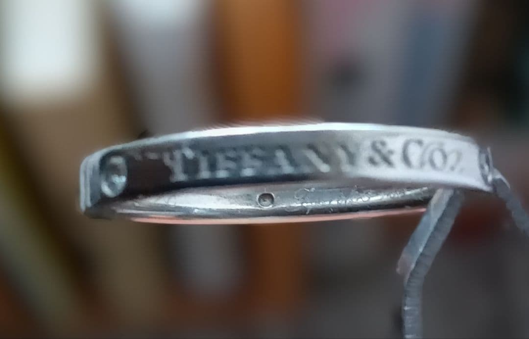 Tiffany & Co. プラチナPt950　3ポイントダイヤリング