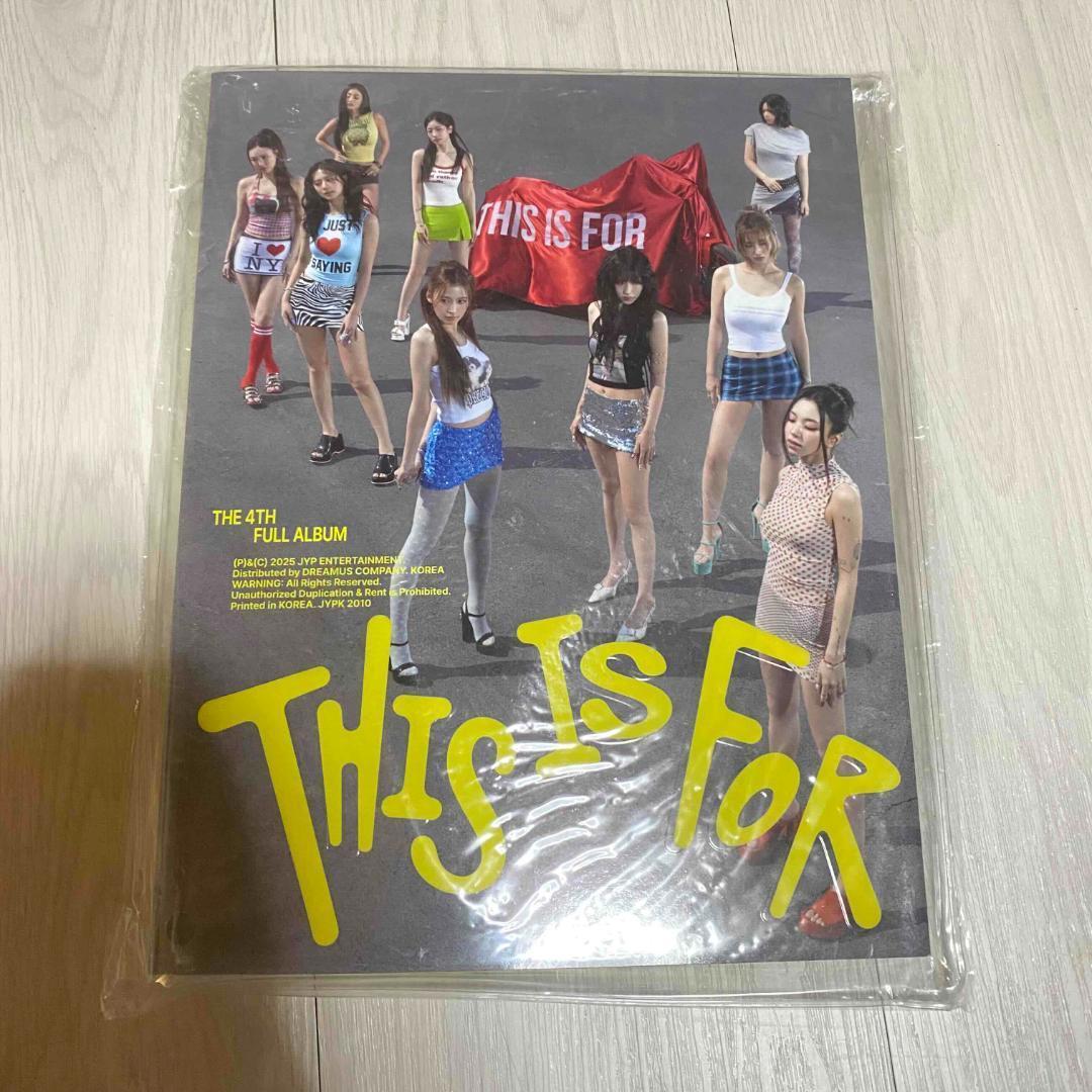 TWICE THIS IS FOR アメリカ限定版 直筆サイン入り US限定