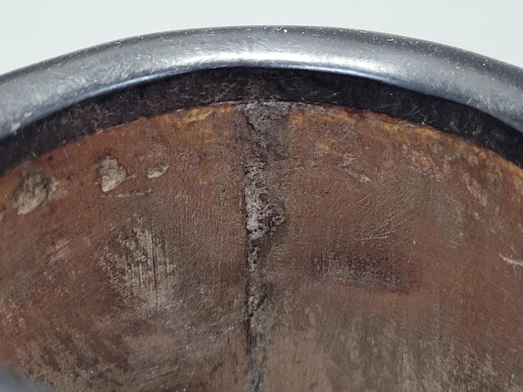 竹製 筆筒 明清時代 高さ約13.1cm