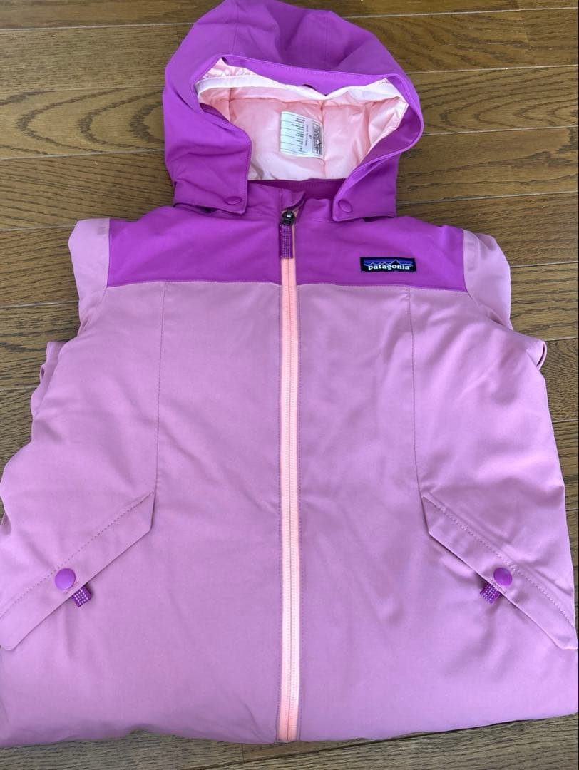 美品⭐︎patagonia スノーウェア オールインワン ツナギ ピンク 5T