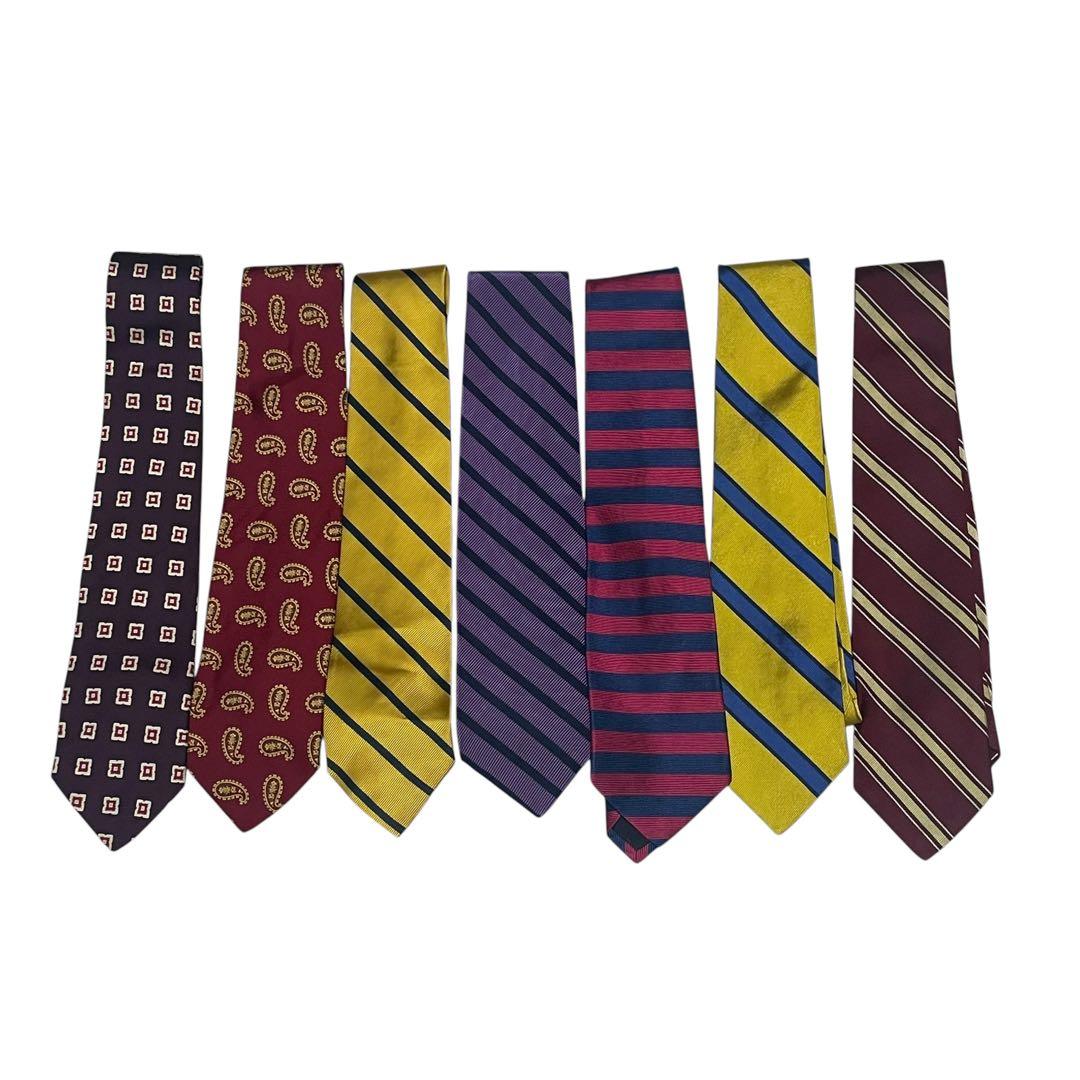 BROOKS BROTHERS/ネクタイ/7本セット/makers/USA製