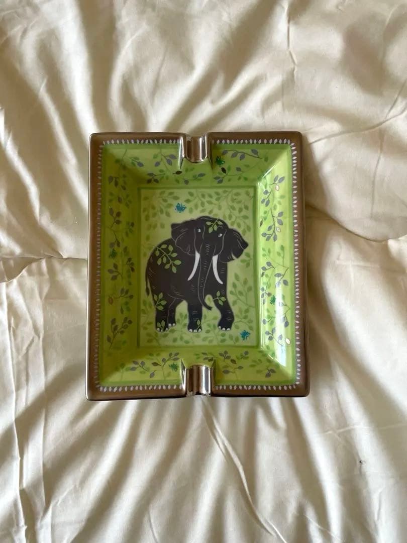 HERMES Ashtrayアッシュトレー／灰皿　象デザイン