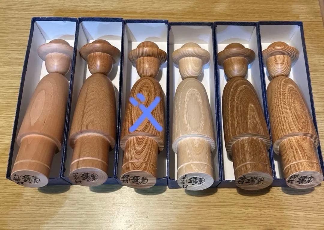 美品✨宮沢賢治 木偶乃坊こけし 6体セット