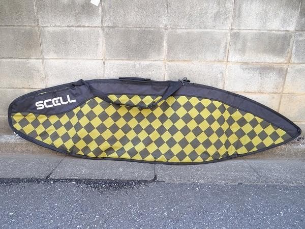 中古 SCELL セル サーフボード ハードケース 全長2m サーフィン 波乗り