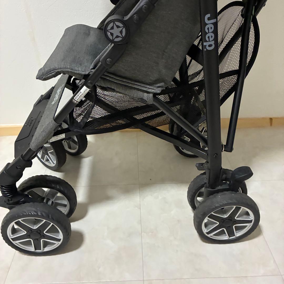 Jeep/ジープ/アドベンチャープラス/ベビーカー/B型/グレー
